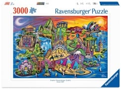Cover-Bild zum Titel 'Erwachsenenpuzzle 3000 Teile - Schätze der Welt' von ''