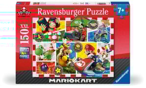 Cover-Bild zum Titel 'Kinderpuzzle 150 XXL Teile - Mario Kart - Spaß mit Mario Kart' von ''