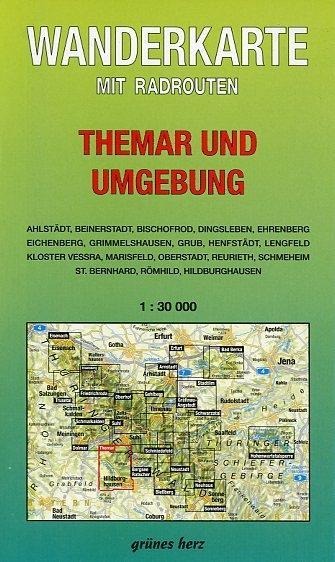 Naturpark Thüringer Wald: Themar und Umgebung 1 : 30 000 Wanderkarte - 