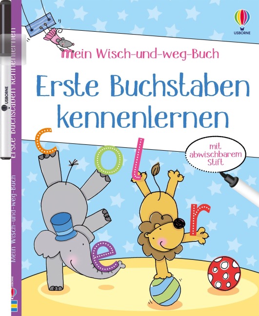 Mein Wisch-und-weg-Buch: Erste Buchstaben kennenlernen - Jessica Greenwell