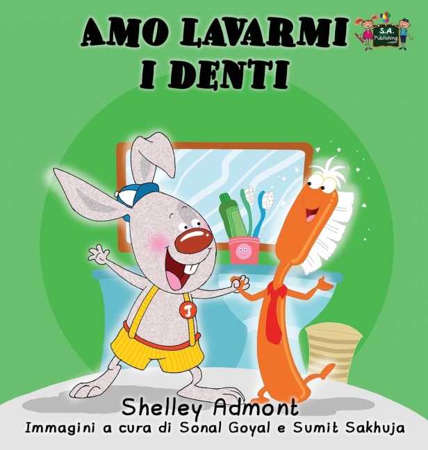 Amo lavarmi i denti - Shelley Admont, Kidkiddos Books