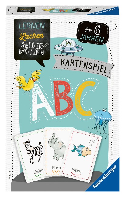 Lernen Lachen Selbermachen: Kartenspiel ABC - Eva Odersky, Hannah Diehl