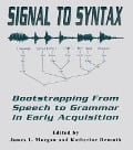 Cover-Bild zum Titel 'Signal to Syntax' von ''