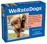 Cover-Bild zum Titel 'Weratedogs 2026 Day-To-Day Calendar' von 'Matt Nelson'