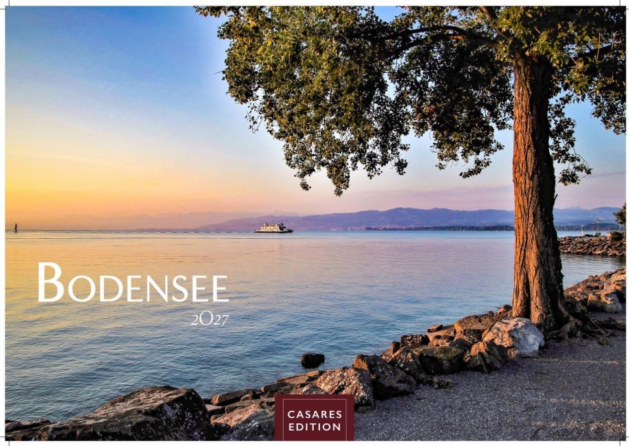 Bodensee Kalender 2027 - Wandkalender | Fotokalender Deutschland 35x50cm -mit stimmungsvollen Landschaftsmotiven rund um See, Ufer, Berge und malerische Orte - 