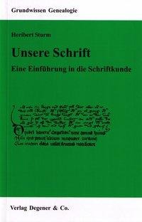 Unsere Schrift - Heribert Sturm