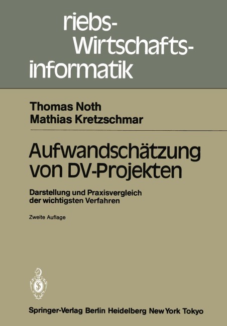 Aufwandschätzung von DV-Projekten - Mathias Kretzschmar, Thomas Noth