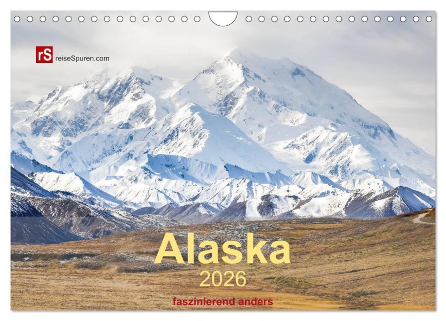 Alaska 2026 - faszinierend anders (Wandkalender 2026 DIN A4 quer), CALVENDO Monatskalender - Uwe Bergwitz