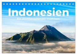 Cover-Bild zum Titel 'Indonesien - Ein atemberaubender Inselstaat. (Tischkalender 2026 DIN A5 quer), CALVENDO Monatskalender' von 'M. Scott'