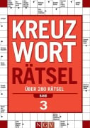 Cover-Bild zum Titel 'Kreuzworträtsel - Band 3 Über 280 Rätsel für Erwachsene' von ''
