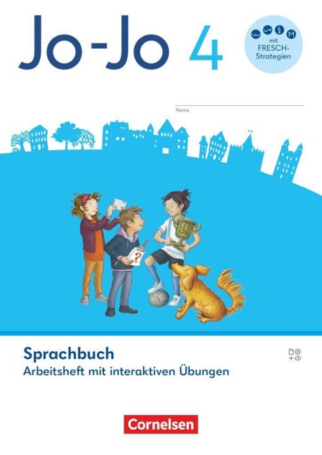 Jo-Jo Sprachbuch 4. Schuljahr - Allgemeine Ausgabe 2024 - Arbeitsheft mit interaktiven Übungen - Susanne Mansour, Martin Wörner, Henriette Naumann-Harms
