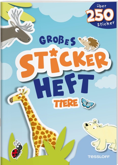 Großes Stickerheft. Tiere - 