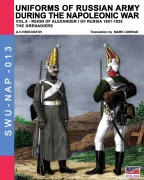 Cover-Bild zum Titel 'Uniforms of Russian army during the Napoleonic war vol.8' von 'Aleksandr Vasilevich Viskovatov'