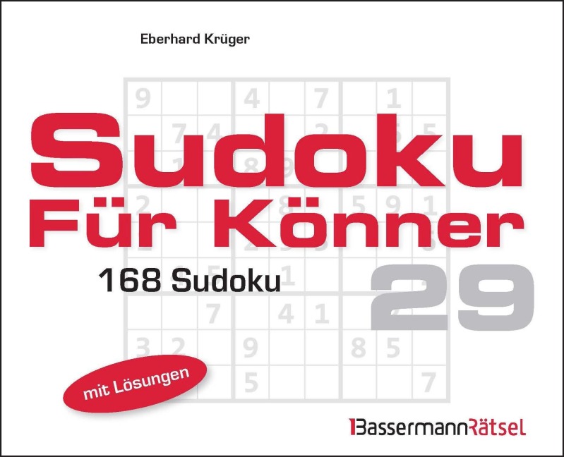 Sudoku für Könner 29 (5 Exemplare à 2,99 EUR) - Eberhard Krüger