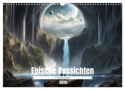 Cover-Bild zum Titel 'Epische Aussichten (Wandkalender 2026 DIN A3 quer), CALVENDO Monatskalender' von 'Babette Whitter'