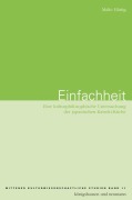 Cover-Bild zum Titel 'Einfachheit' von 'Malte Härtig'