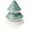 Cover-Bild zum Titel 'Tannenbaum Porzellan grün-weiß 15,5x10,8x10,8cm' von ''