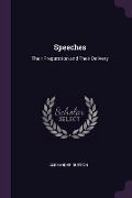 Cover-Bild zum Titel 'Speeches' von 'Alexander Burton'