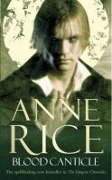 Cover-Bild zum Titel 'Blood Canticle' von 'Anne Rice'