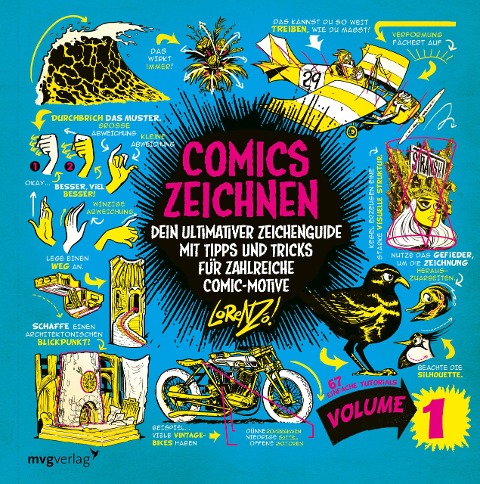 Comics zeichnen - 67 einfache Tutorials (Volume 1) - Lorenzo Etherington