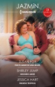 Cover-Bild zum Titel 'Por el amor de una mujer - Segundo amor - Paraíso tropical' von 'Susan Fox, Shirley Jump, Jessica Hart'