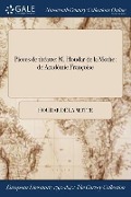 Cover-Bild zum Titel 'Pieces de théatre' von 'Houdar de La Motte'