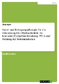 Cover-Bild zum Titel 'Sport- und Bewegungstherapie für das Erkrankungsbild Myokardinfarkt bei koronarer Dreigefäßerkrankung. PTCA und Stenting der Koronararterien' von ''