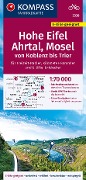 Cover-Bild zum Titel 'KOMPASS Fahrradkarte 3338 Hohe Eifel, Ahrtal, Mosel, von Koblenz bis Trier 1:70.000' von ''