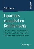 Cover-Bild zum Titel 'Export des europäischen Beihilfenrechts' von 'Felix Neumann'