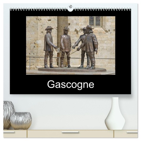 Gascogne (hochwertiger Premium Wandkalender 2024 DIN A2 quer), Kunstdruck in Hochglanz - Ralf-Udo Thiele
