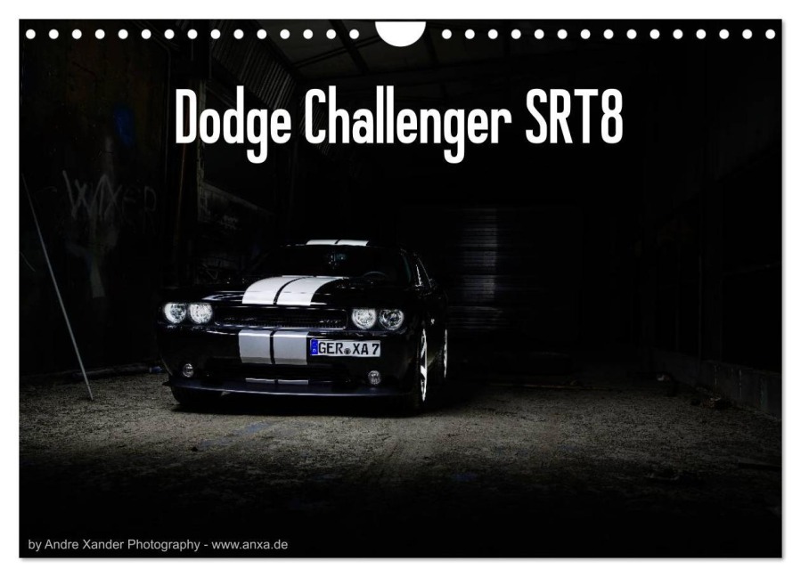 Dodge Challenger SRT8 (Wandkalender 2026 DIN A4 quer), CALVENDO Monatskalender - Andre Xander