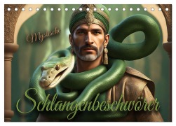 Cover-Bild zum Titel 'Mystische Schlangenbeschwörer (Tischkalender 2026 DIN A5 quer), CALVENDO Monatskalender' von 'Renate Utz'