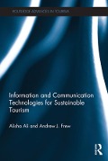 Cover-Bild zum Titel 'Information and Communication Technologies for Sustainable Tourism' von 'Alisha Ali, Andrew Frew'