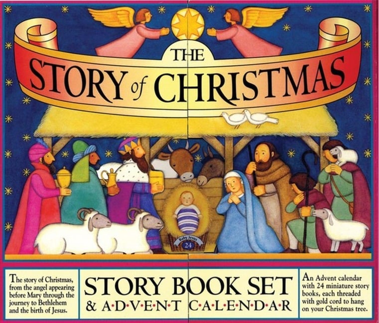 The Story of Christmas Story Book Set and Advent Calendar - Carolyn Croll