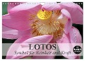Lotos. Symbol für Reinheit und Kraft (Wandkalender 2025 DIN A4 quer), CALVENDO Monatskalender - Elisabeth Stanzer