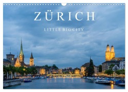 Cover-Bild zum Titel 'ZÜRICH - Little Big City (Wandkalender 2026 DIN A3 quer), CALVENDO Monatskalender' von 'Enrico Caccia'