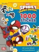 Cover-Bild zum Titel 'Spidey und seine Super-Freunde: 1000 Sticker' von ''
