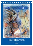 Cover-Bild zum Titel 'Im Elfenreich- Zauber und Magie der Elfen in schönen Aquarellen (Tischkalender 2026 DIN A5 hoch), CALVENDO Monatskalender' von 'Sveta Tiukkel'