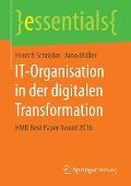 Cover-Bild zum Titel 'IT-Organisation in der digitalen Transformation' von 'Hinrich Schröder, Arno Müller'
