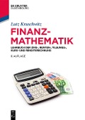 Finanzmathematik - Lutz Kruschwitz