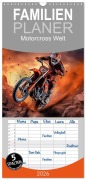 Familienplaner 2026 - Motorcross Welt mit 5 Spalten (Wandkalender, 21 x 45 cm) CALVENDO - Steffen Gierok-Latnaik