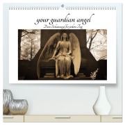Cover-Bild zum Titel 'your guardian angel - Dein Schutzengel für jeden Tag (hochwertiger Premium Wandkalender 2026 DIN A2 quer), Kunstdruck in Hochglanz' von 'Oliver Buchmann'