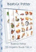 Cover-Bild zum Titel 'Beatrix Potter 99 Cliparts Buch Teil 3 ( Peter Hase )' von 'Beatrix Potter, Elizabeth M. Potter'