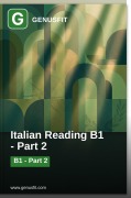 Cover-Bild zum Titel 'GenusFit: Italian Reading B1. Part 2/2' von 'GenusFit Editors Office'