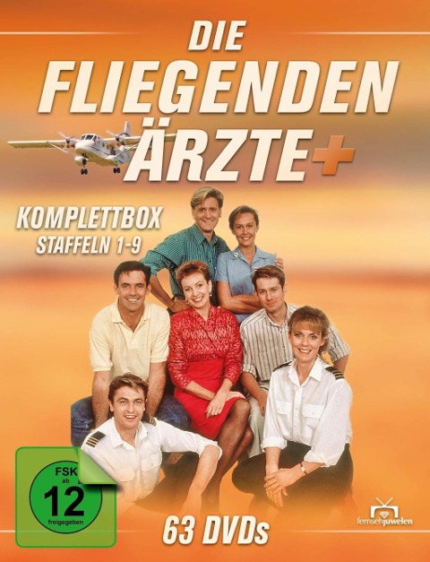 Die fliegenden Ärzte - Komplettbox (Staffel 1-9) - 