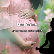 Cover-Bild zum Titel 'Meditation für eine glückliche Schwangerschaft' von 'Juliane Loerke'