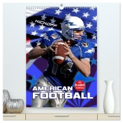 Cover-Bild zum Titel 'American Football - Kickoff (hochwertiger Premium Wandkalender 2026 DIN A2 hoch), Kunstdruck in Hochglanz' von 'Renate Bleicher'