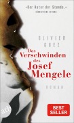 Cover-Bild zum Titel 'Das Verschwinden des Josef Mengele' von 'Olivier Guez'