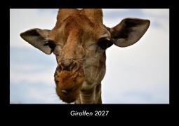 Cover-Bild zum Titel 'Giraffen 2027 Fotokalender DIN A3' von 'Tobias Becker'