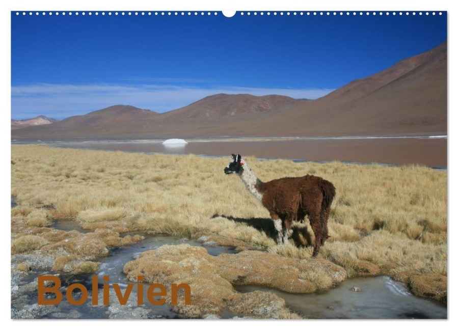 Bolivien (Wandkalender 2027 DIN A2 quer), CALVENDO Monatskalender - Alboter